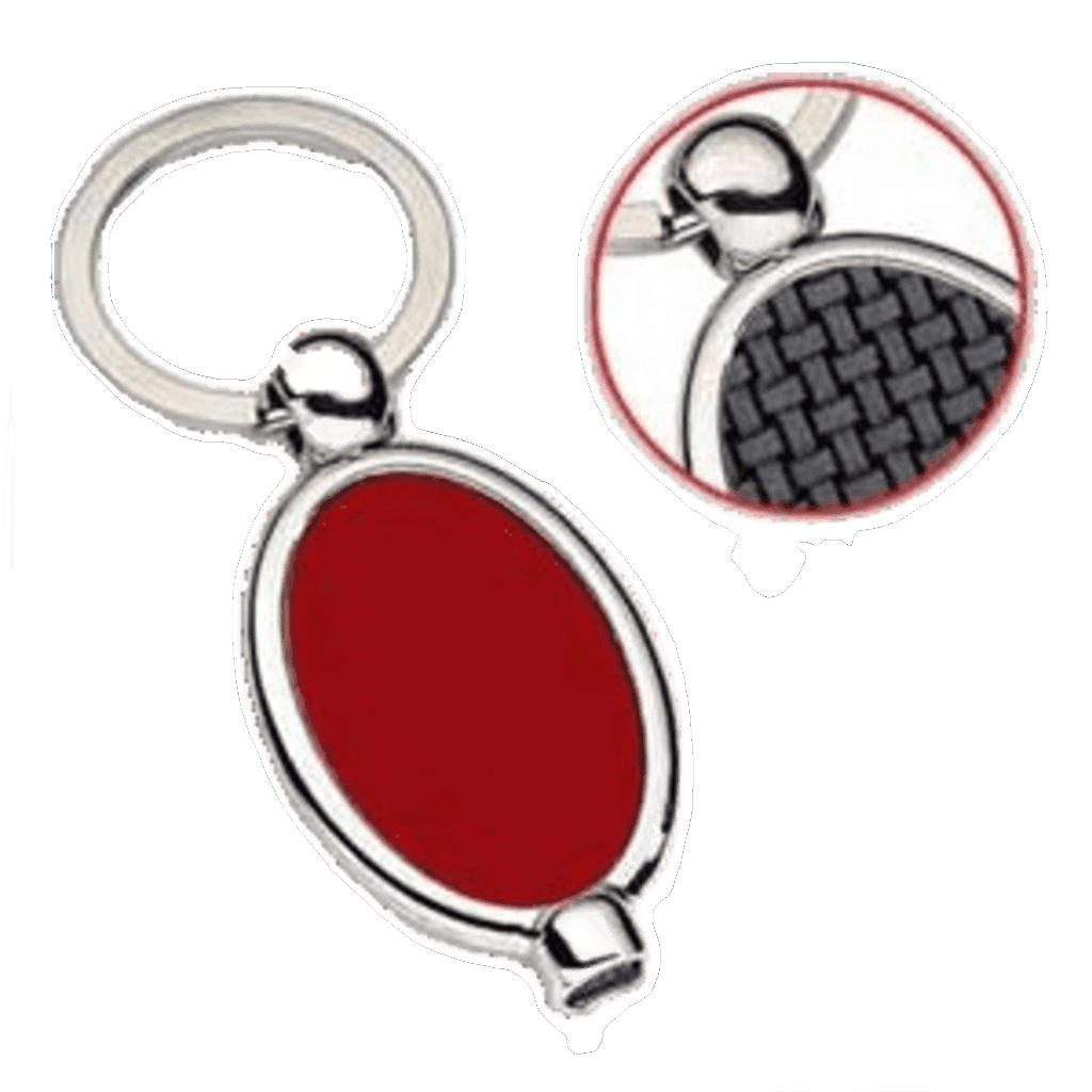 Oval Purjör Anahtarlık