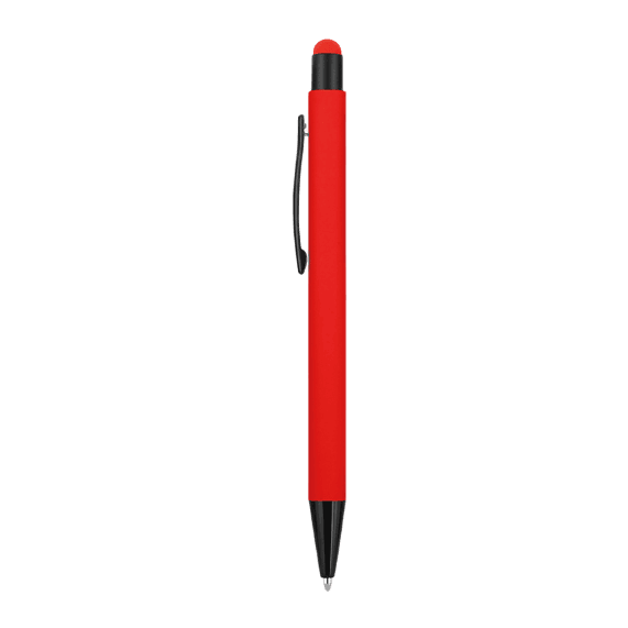 Touchpen Rubber Metal Tükenmez