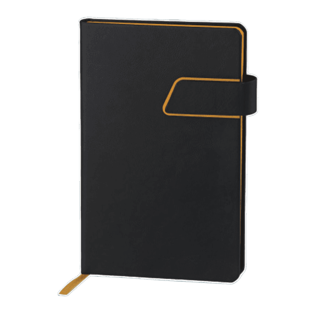 Renkli Kenarlı Termo Deri Defter