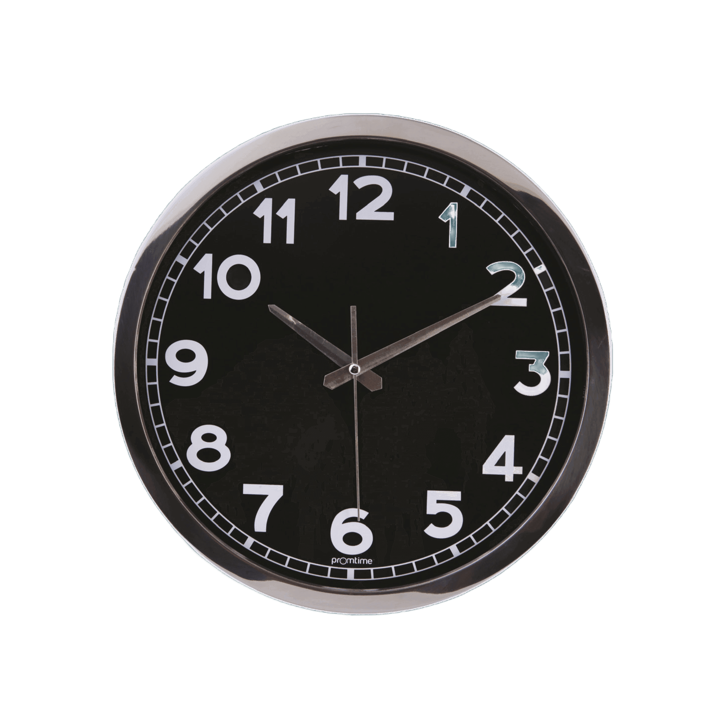 Mineral Cam Akar Saniye Aluminyum Çerçeve 40 cm Duvar Saati