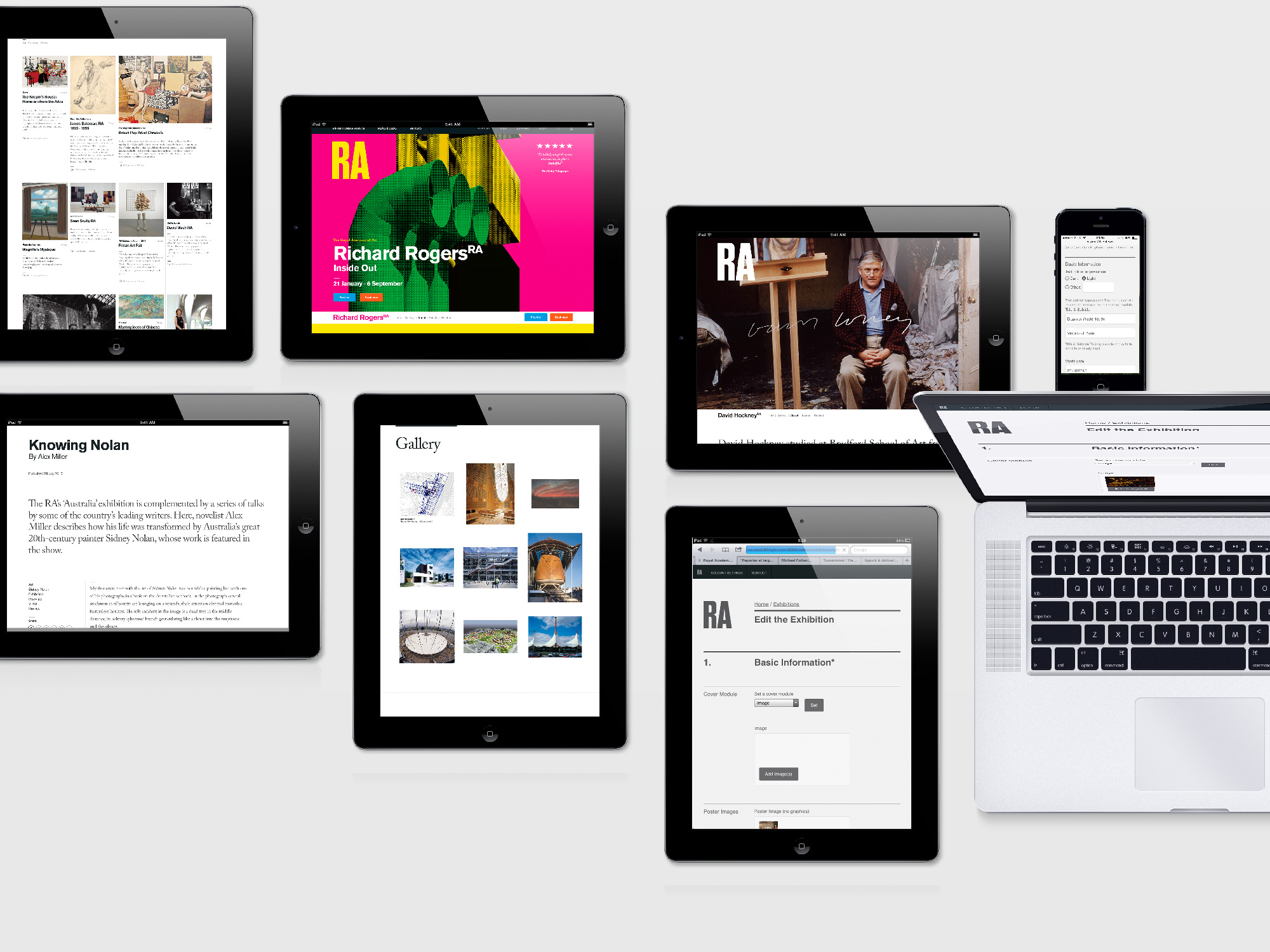 A digital identity for the Royal Academy of Arts