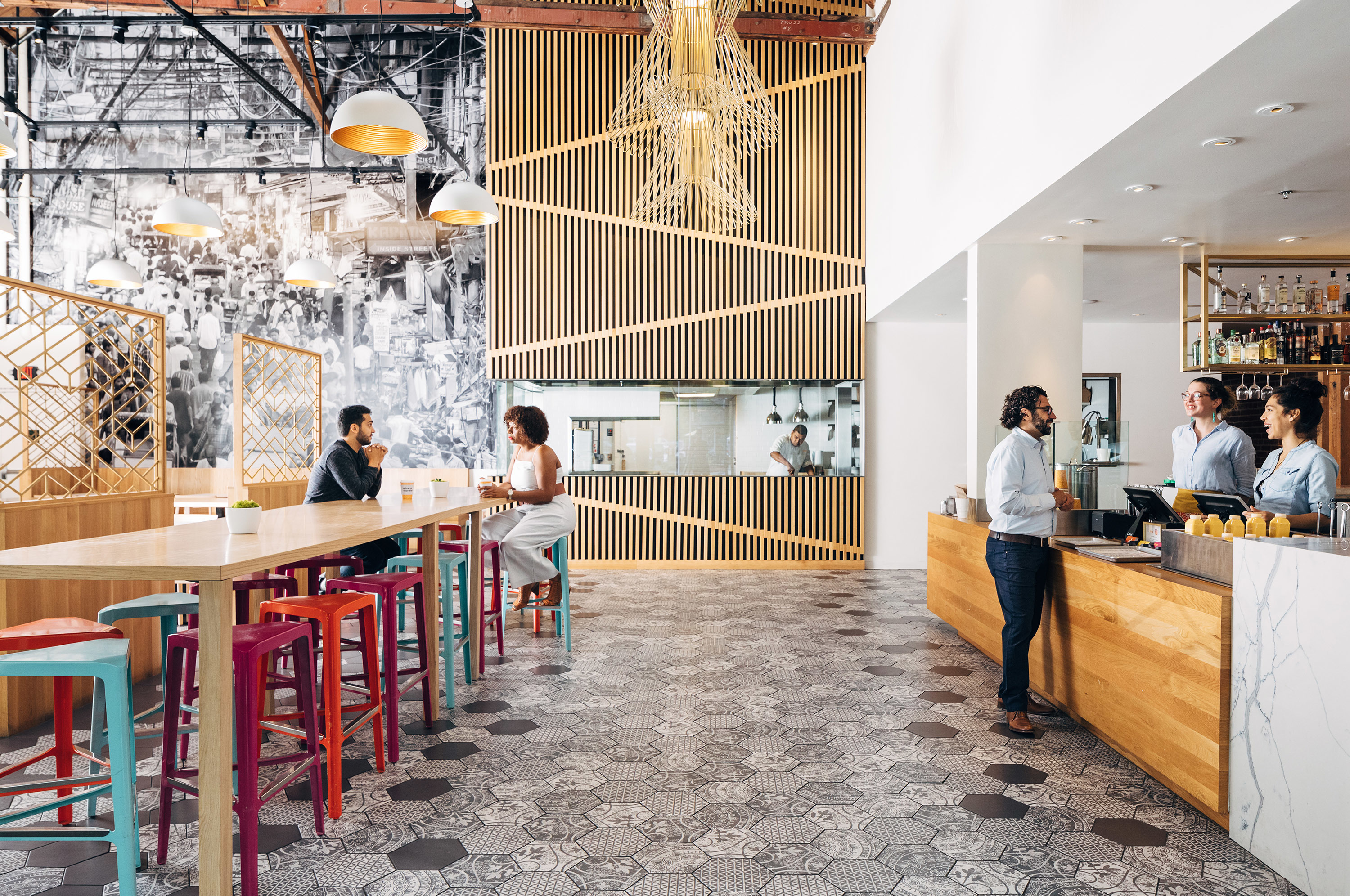 Creating a fresh, modern take on the Indian culinary experience