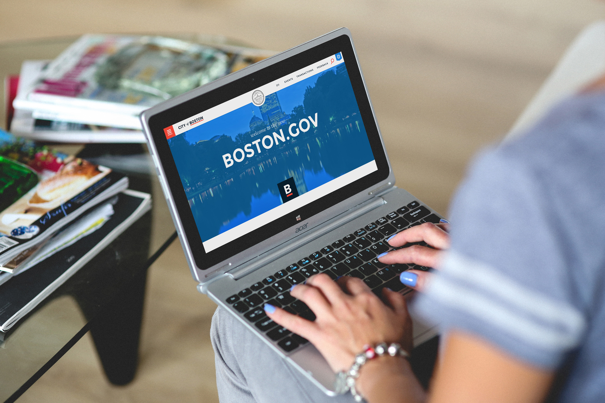 Boston's new citizen-centered site