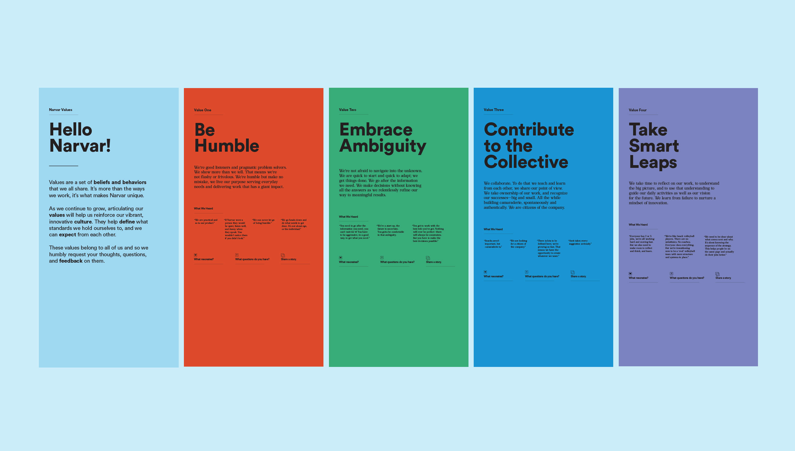 Defining values to set the stage for future growth