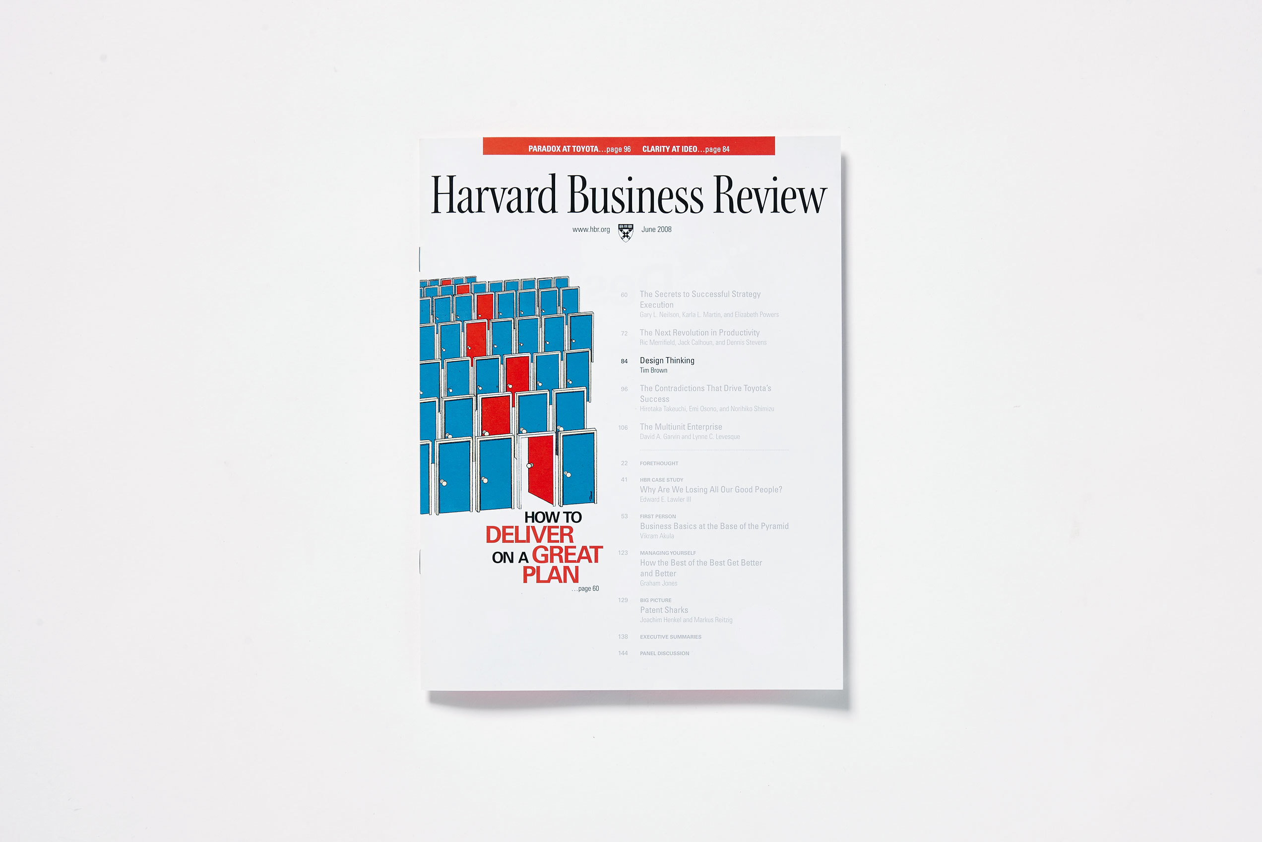 Design Thinking in Harvard Business Review