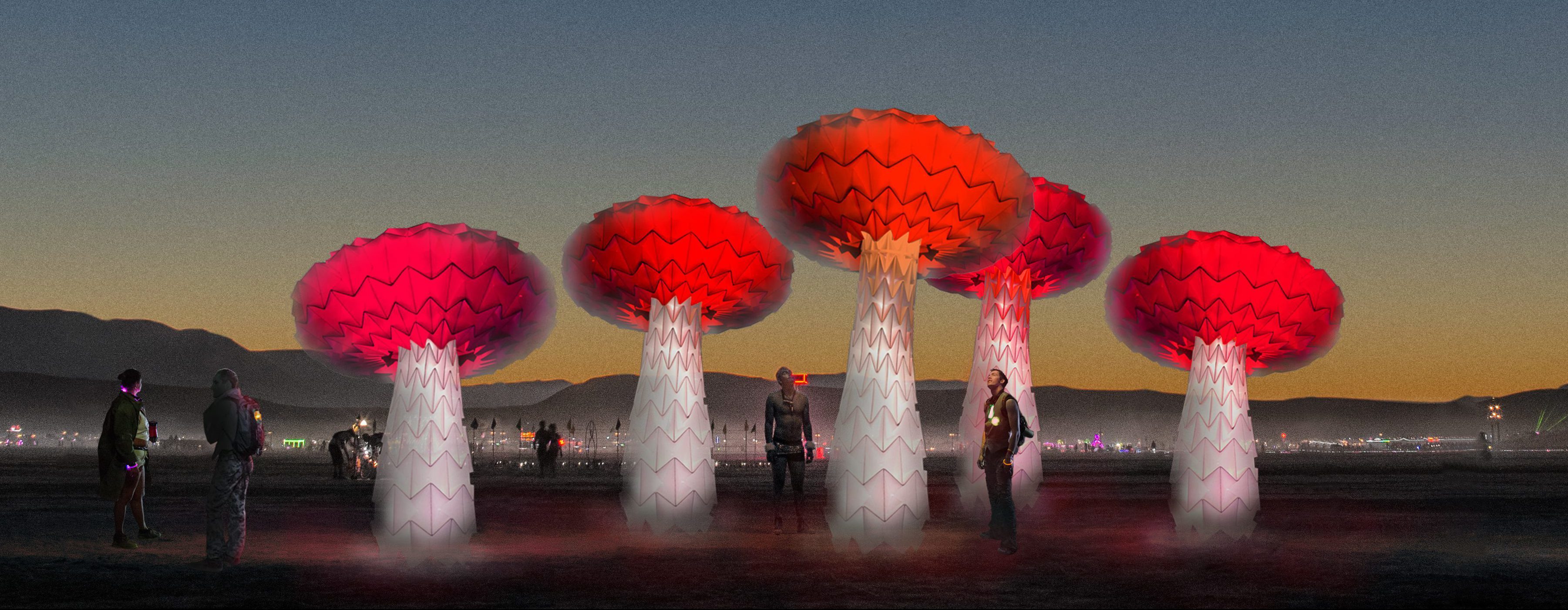 Designing for Burning Man: the Shrumen Lumen