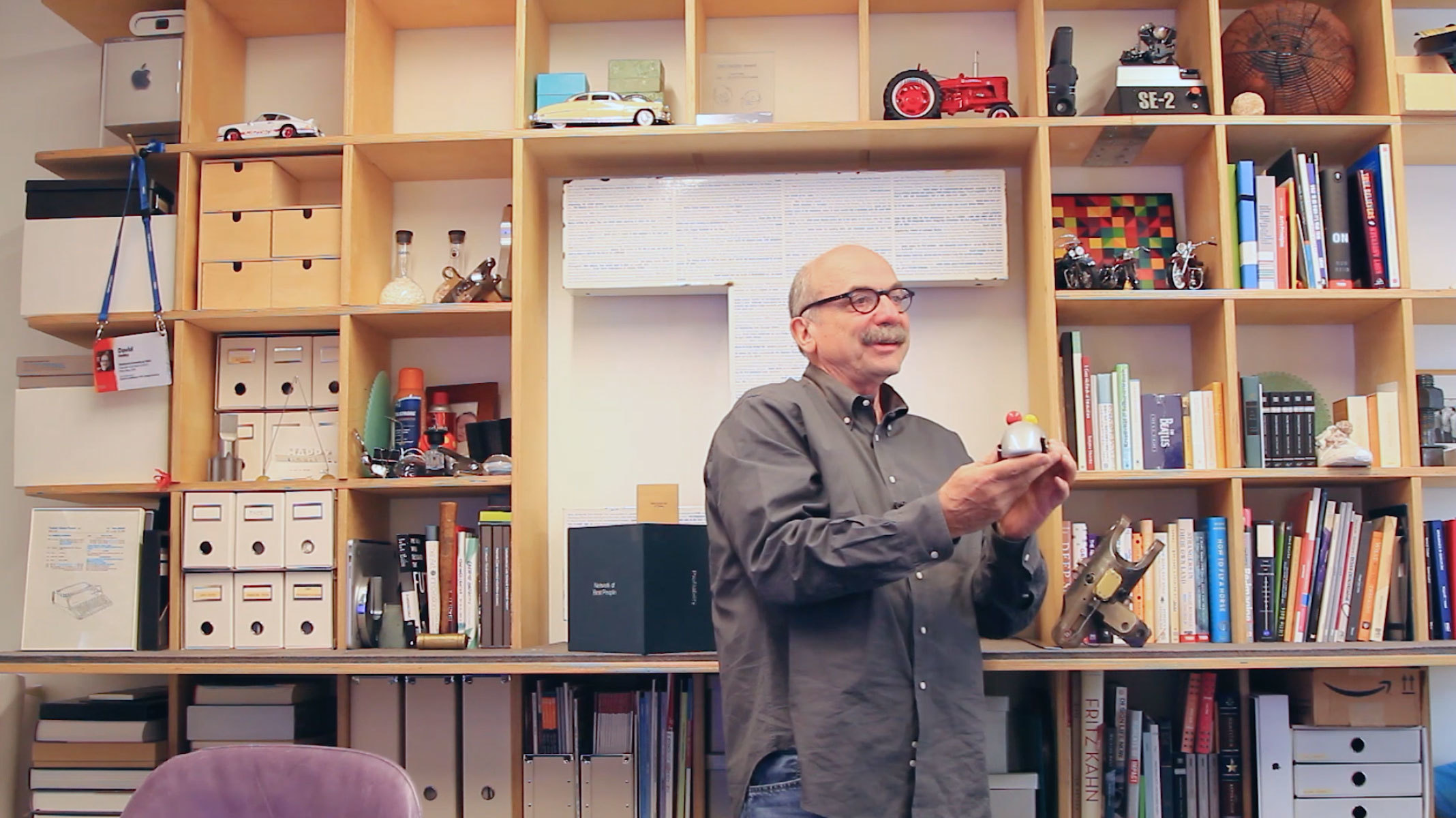 The Life of David Kelley, According to His Shelves