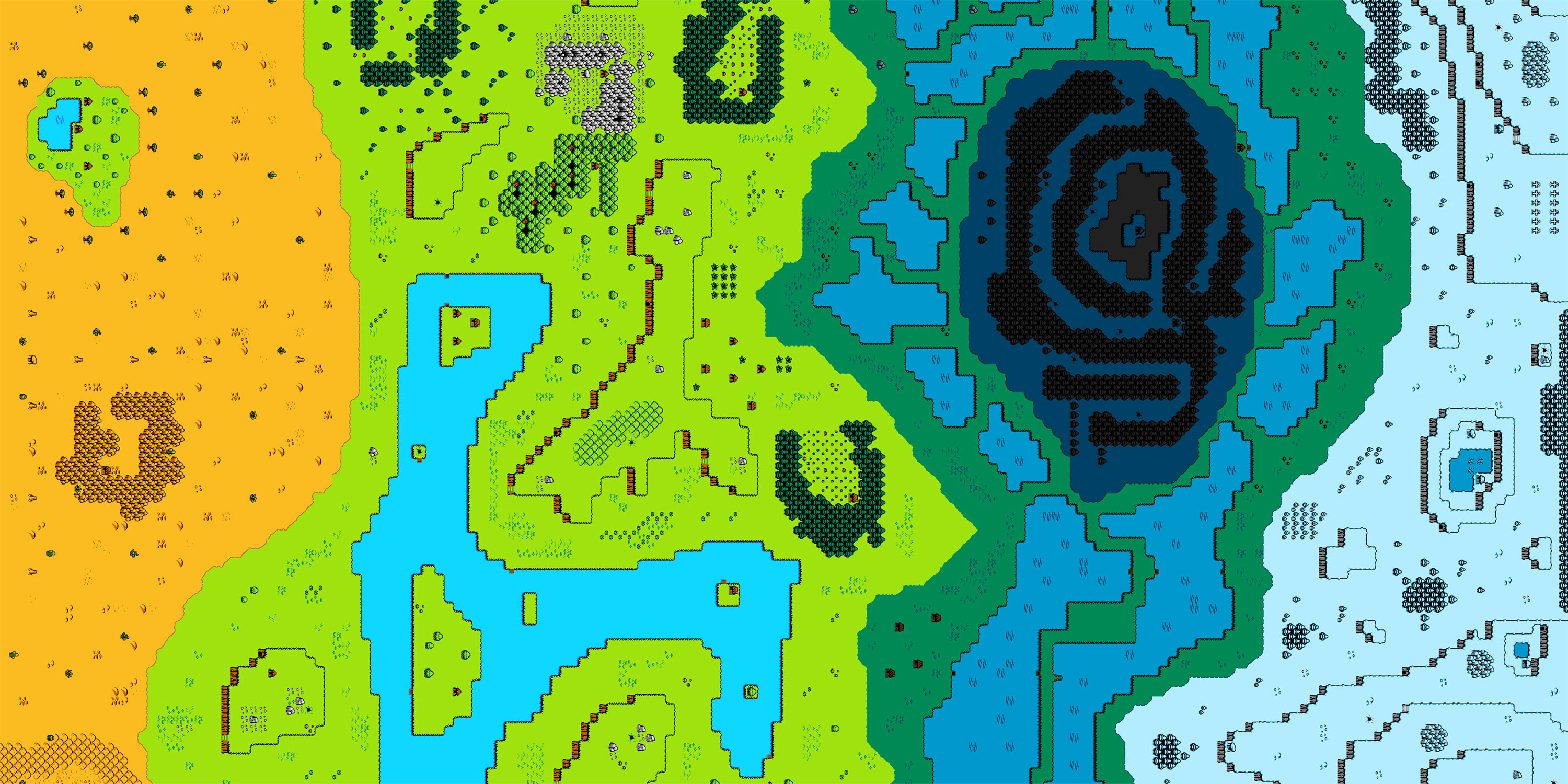 Designing a video game on a very, very small scale