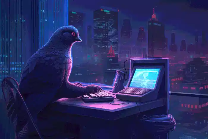 Do pigeons dream of electric budget blogs?