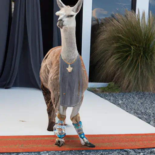 <p>DALL-E's (not DALL-E-3's) best llama</p> A generated photo of a llama