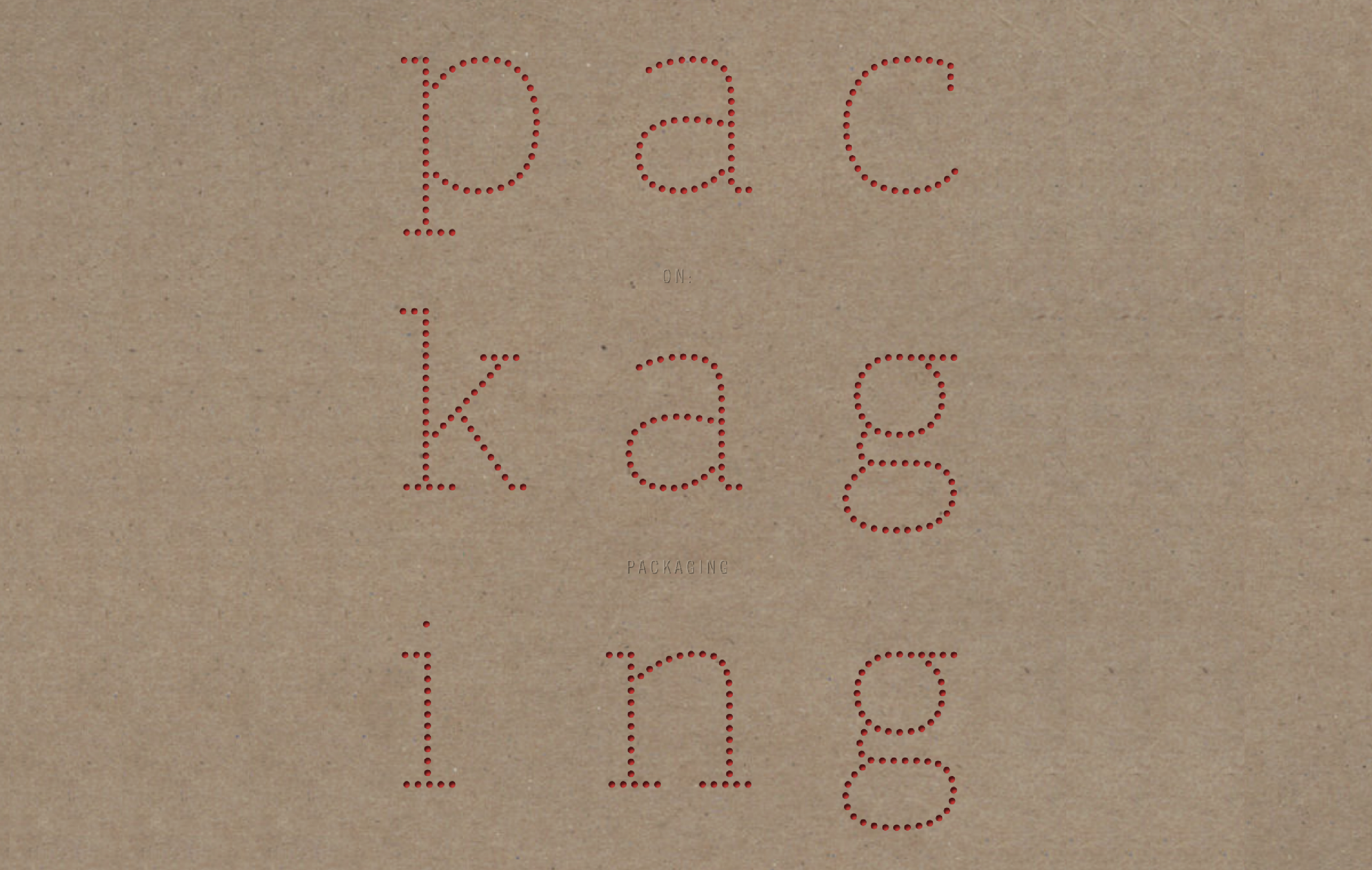Designs On: Packaging