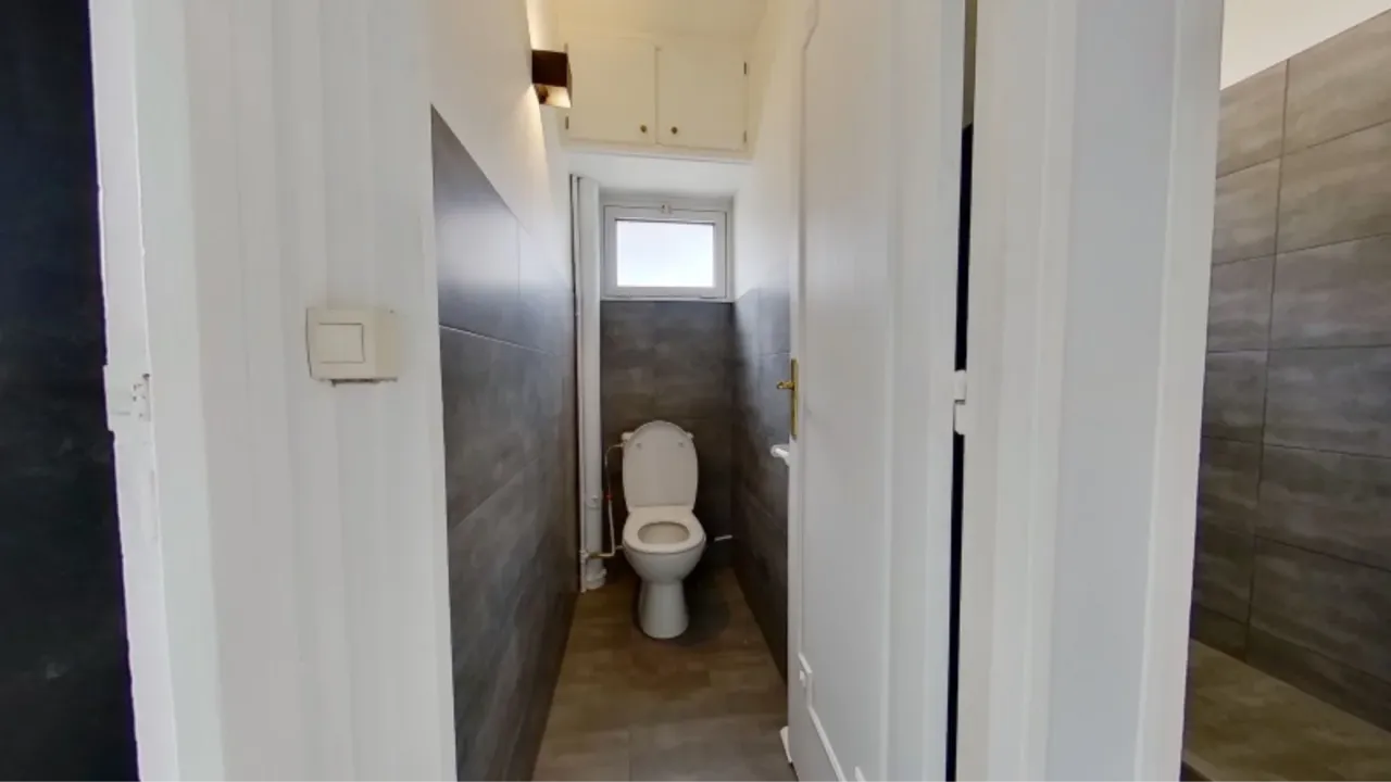 toilette rénové
