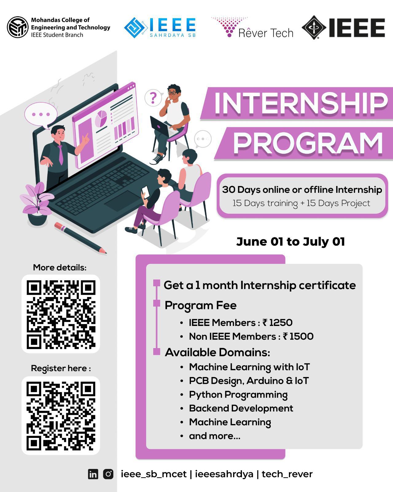 INTERNSHIP PROGRAM