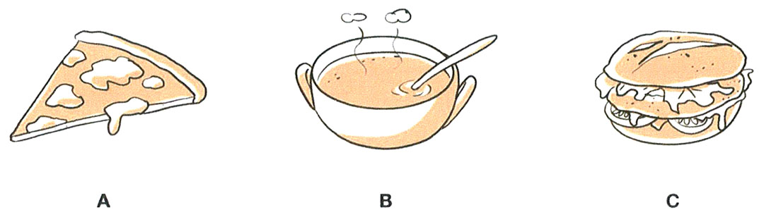 Hình lựa chọn cho bài nghe