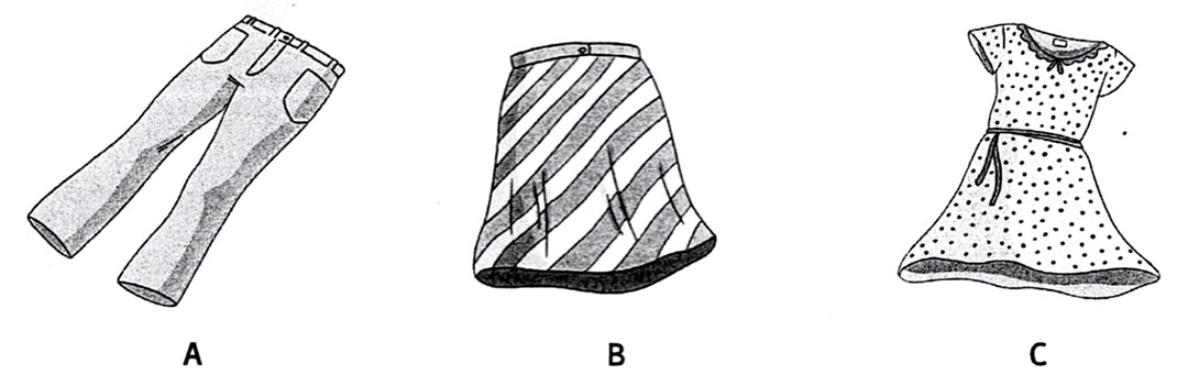 Hình lựa chọn cho bài nghe