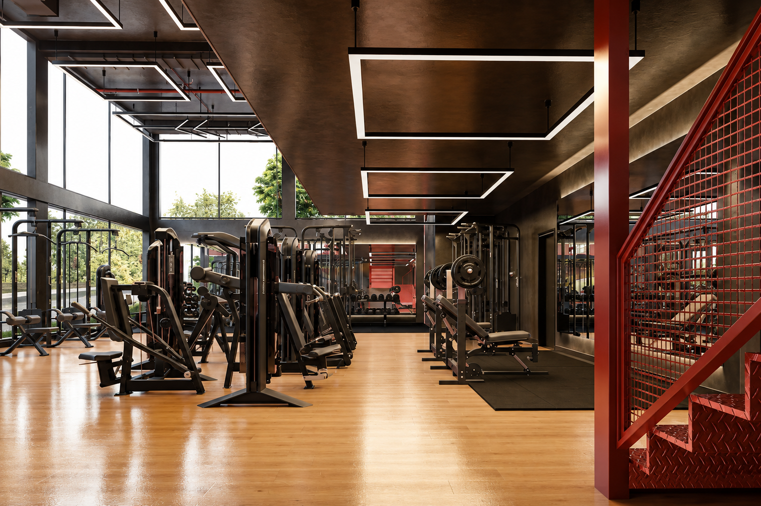 Imagem 4 do projeto academia J Fitness