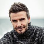 David Beckham Instagram profile photo