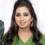 Shreya Ghoshal Instagram profile photo