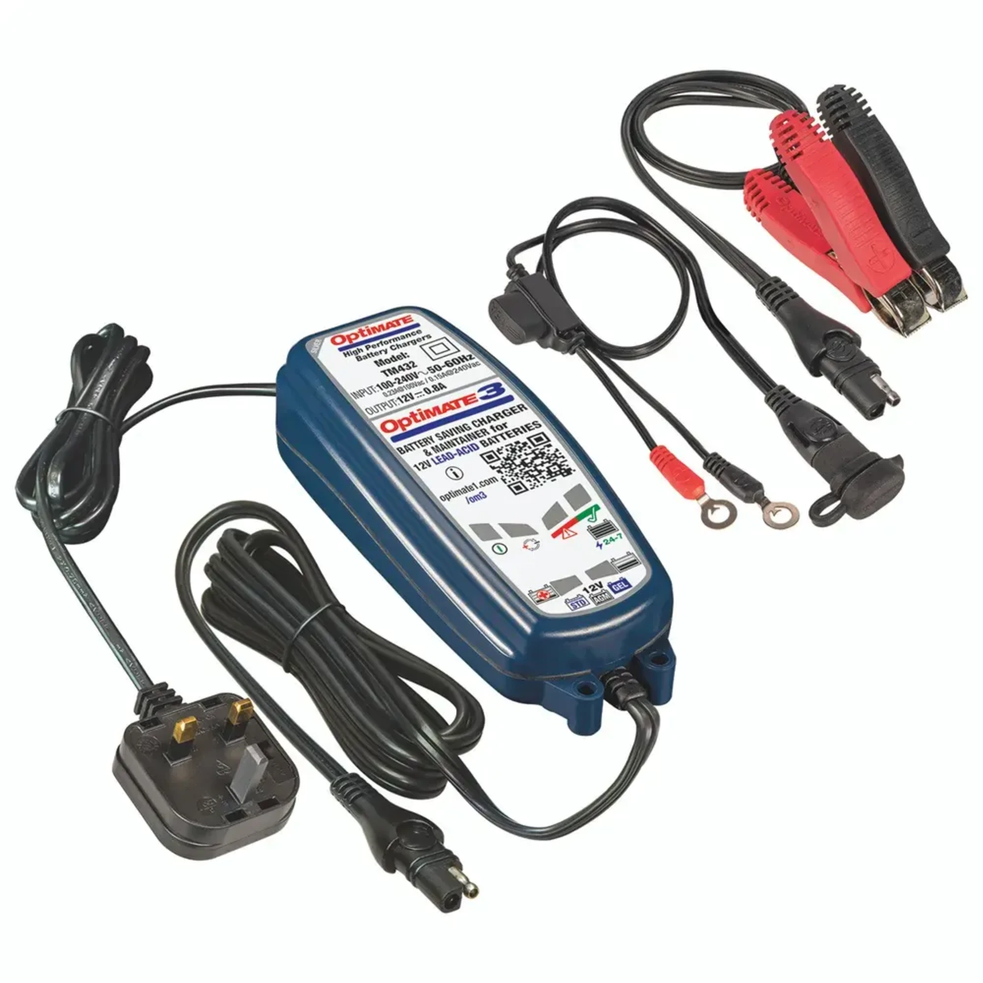 OptiMate 3 12V Battery Charger