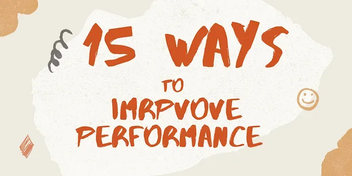 15 Ways to Improve the Performance of Your React Application cover image