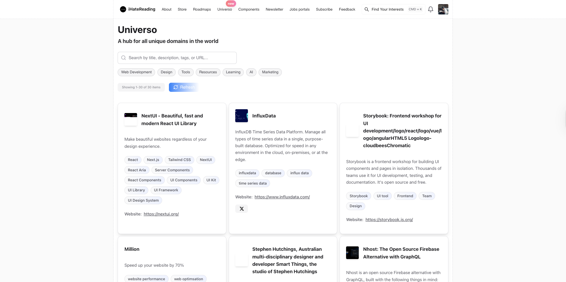 300+ websites to stay updated in Software
