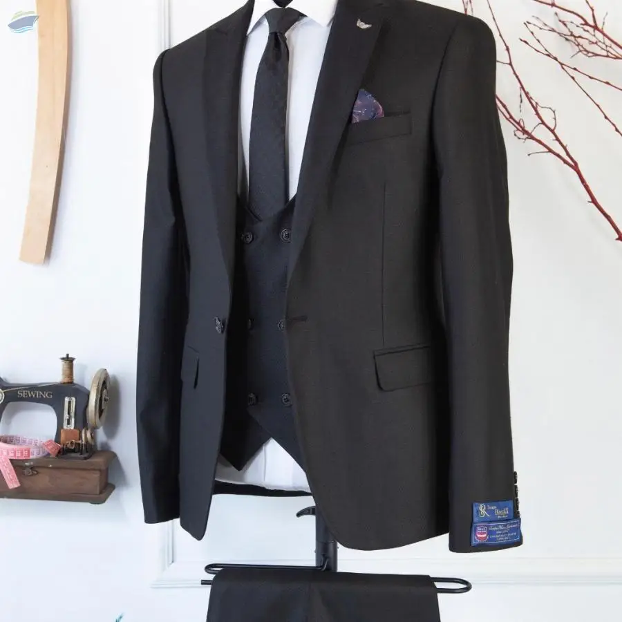 Men Suits 3 Pieces Busines Formal