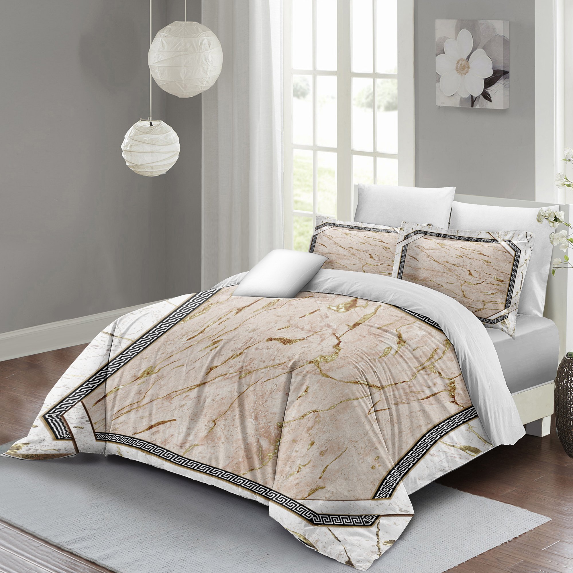 Cotton sateen bed spreads, bed linens