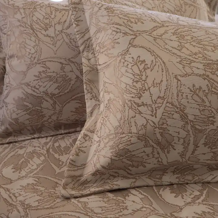 bedspread set chenille fabric king size bedspread set leaf patterned self patterned bedding