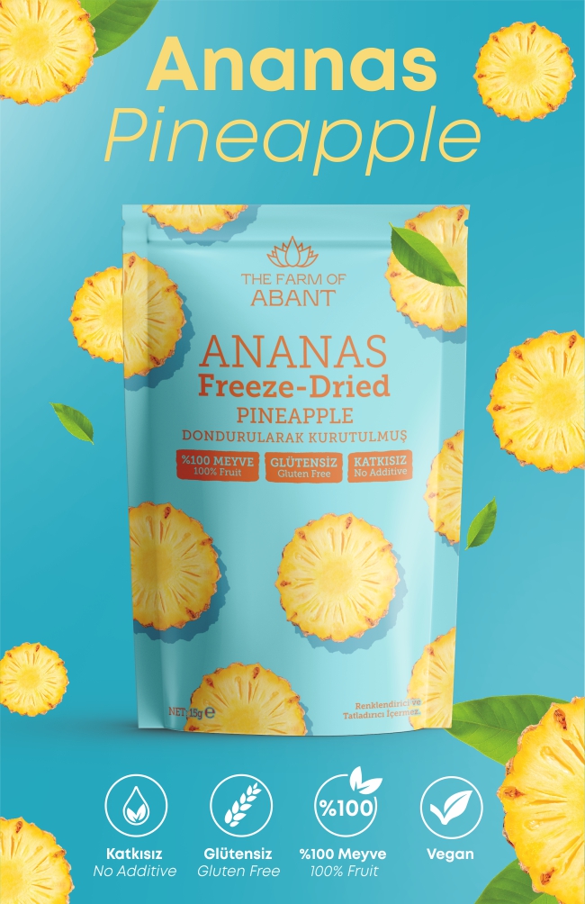 Freeze Dried Pineapple