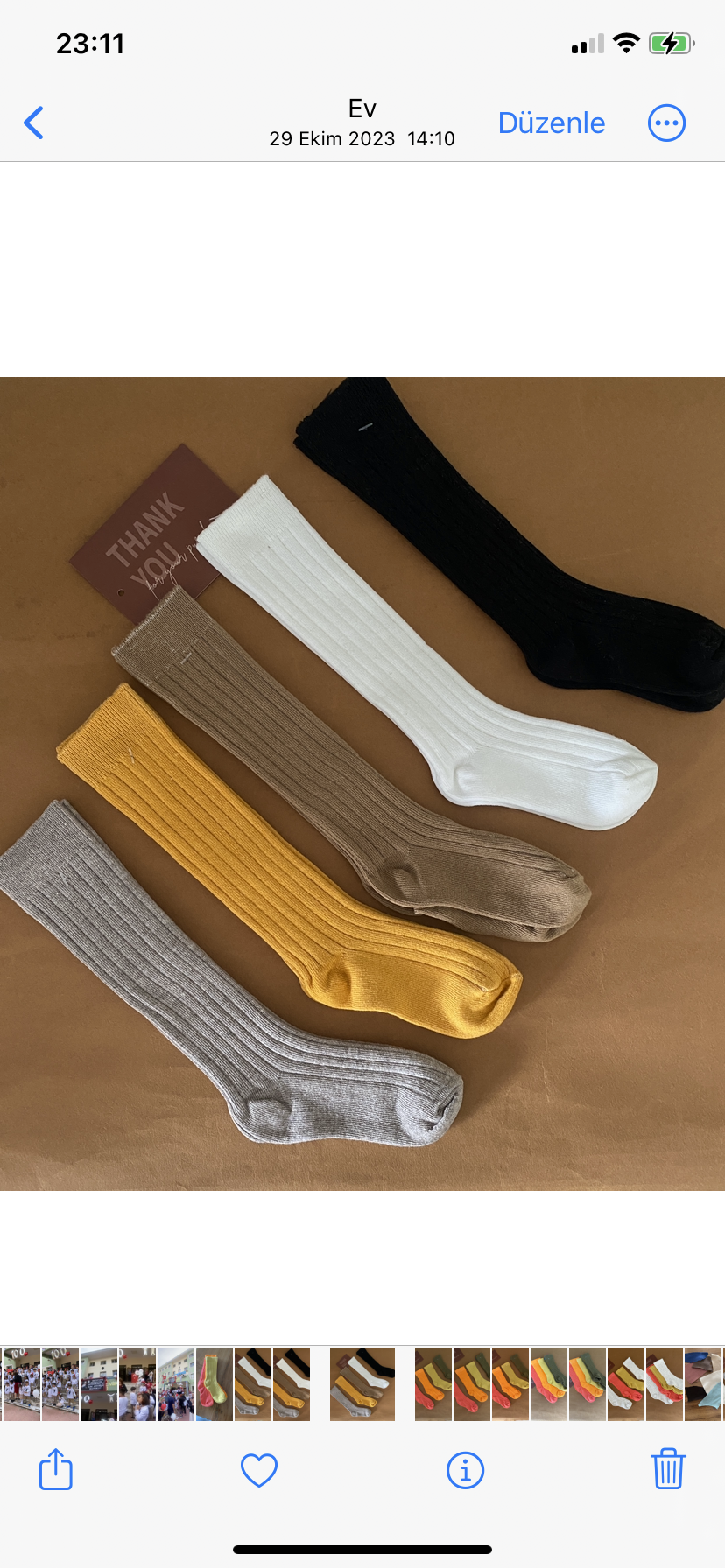 Organic Children Socks