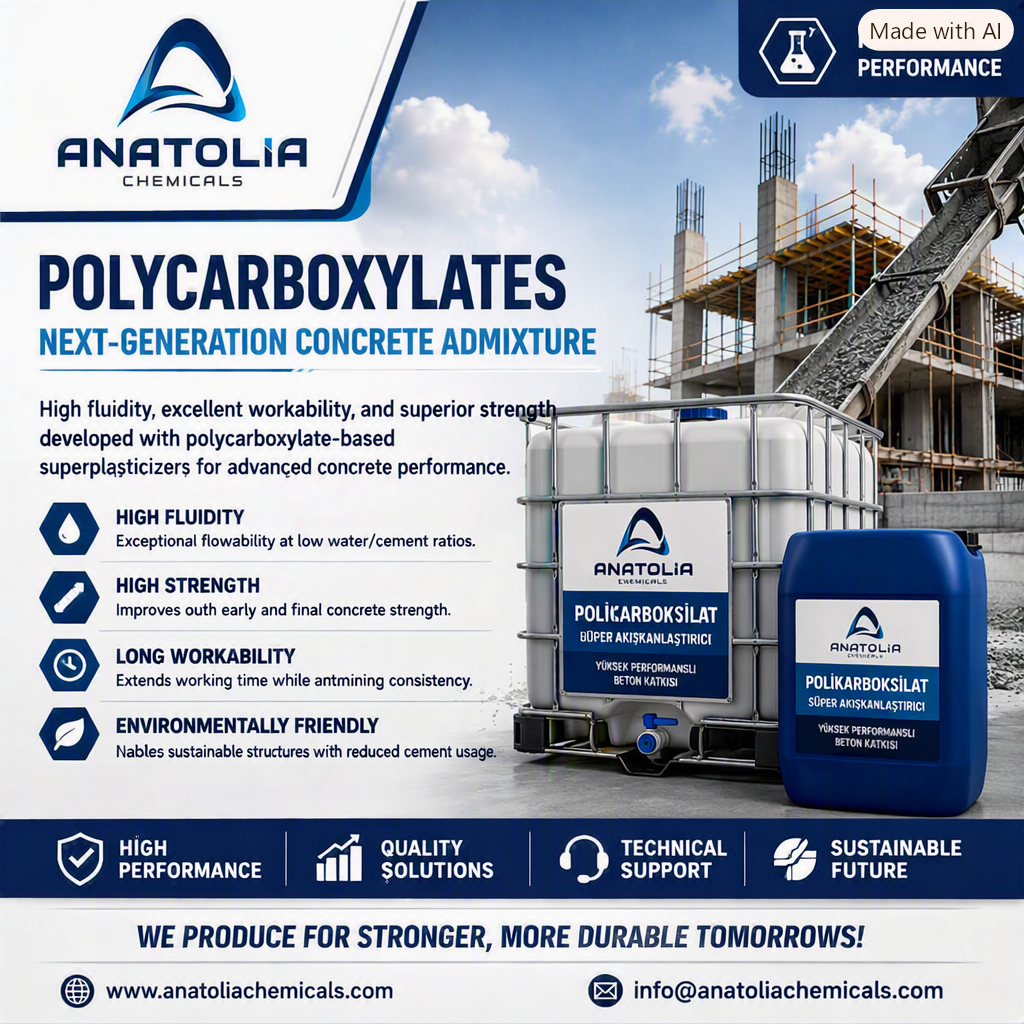 Polycarboxylates (PCE)