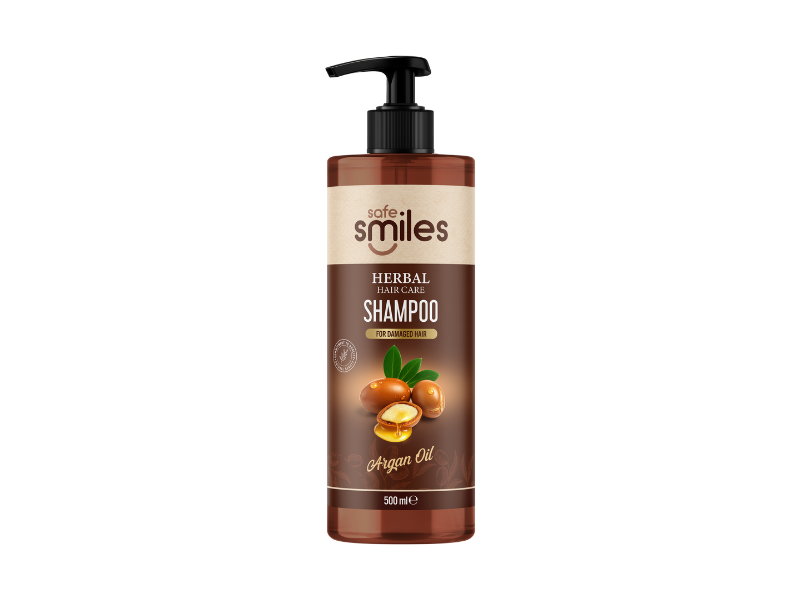 Safe Smiles Herbal Argan Oil Shampoo - 400 Ml