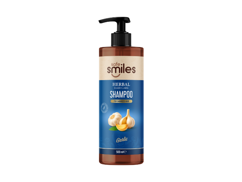 Safe Smiles Herbal Garlic Shampoo - 400 Ml
