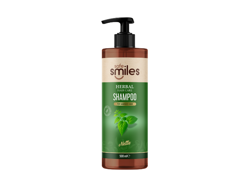 Safe Smiles Herbal Nettle Shampoo - 400 Ml