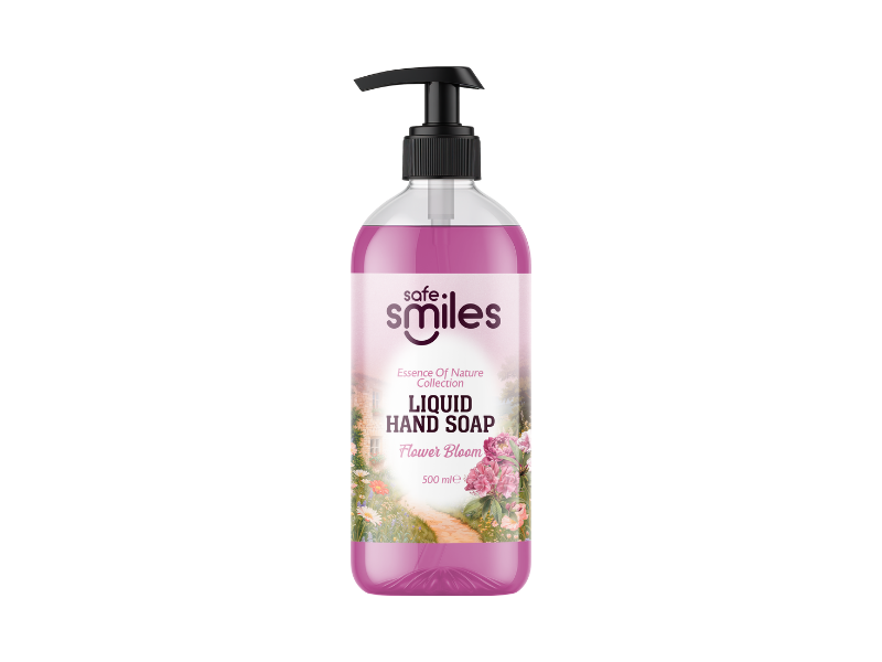 Safe Smiles Liquid Hand Soap - Flower Bloom 500 Ml