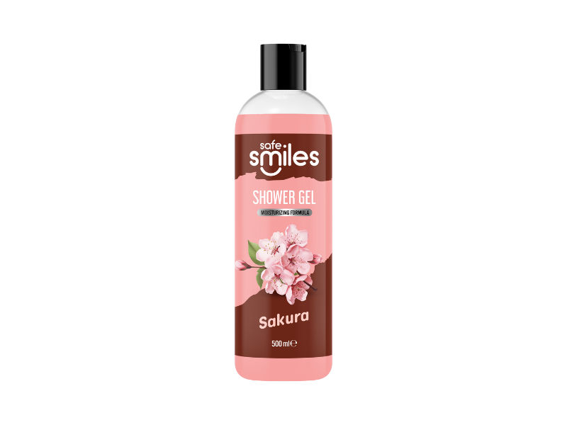 Safe Smiles Shower Gel Sakura - 400 Ml			 			 			
