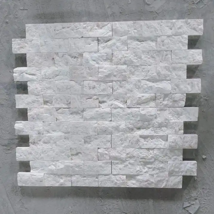 Stone Wholesale Myra Splitface Stone 1''x2'' Marble Hot Sale Cheap Factory Pool Coping Luxury Turkish Manufacturer
