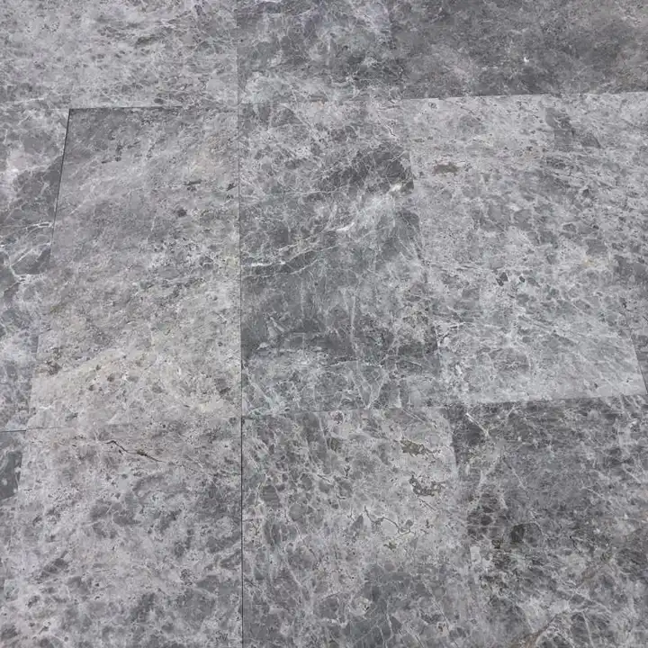 Wholesale Stone Marble Tundra Grey 12''x24'' Hot Sale Cheap Factory Pool Coping Bullnose Luxury Turkish Manufacturer Craft