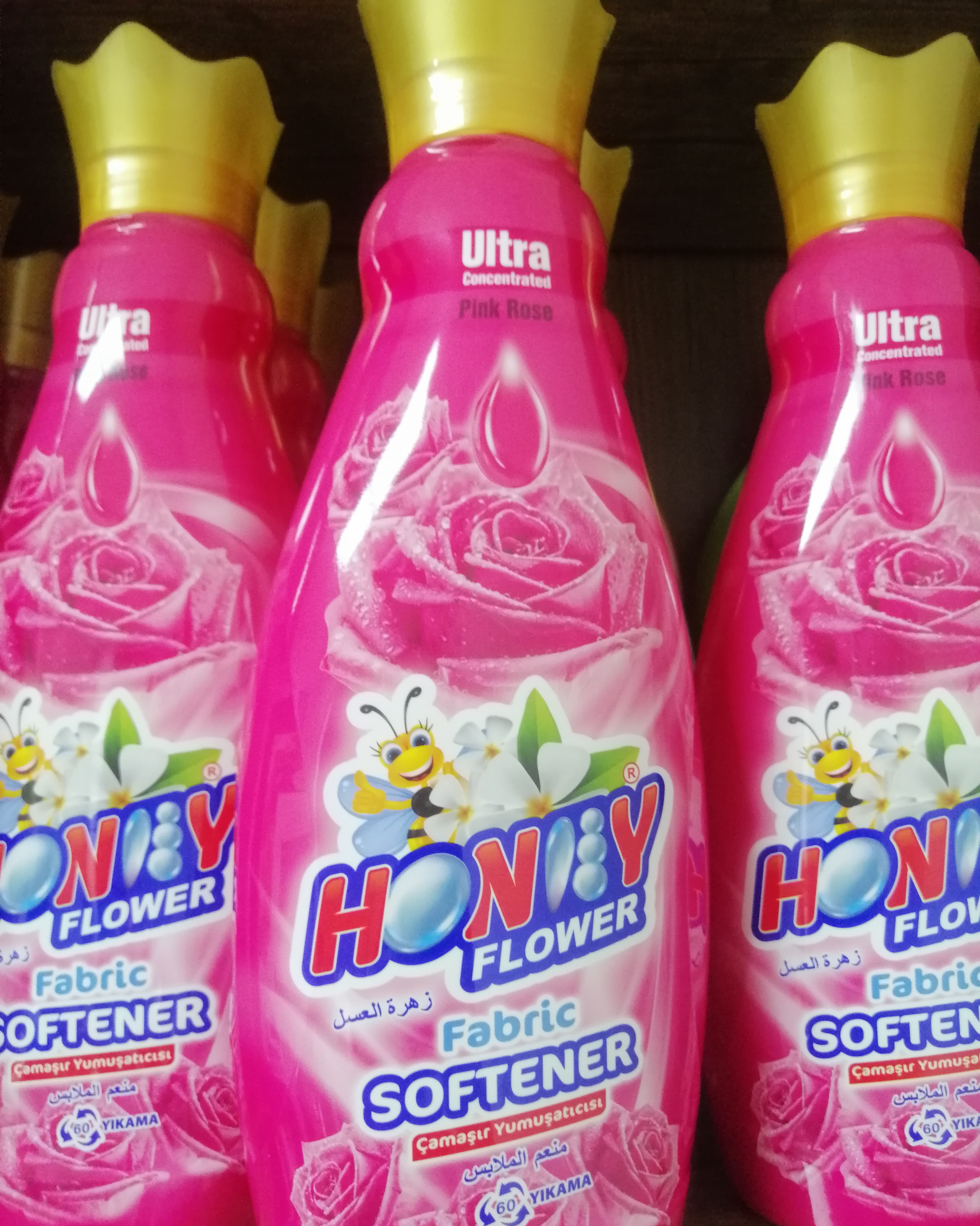 Honey flower clothes softener