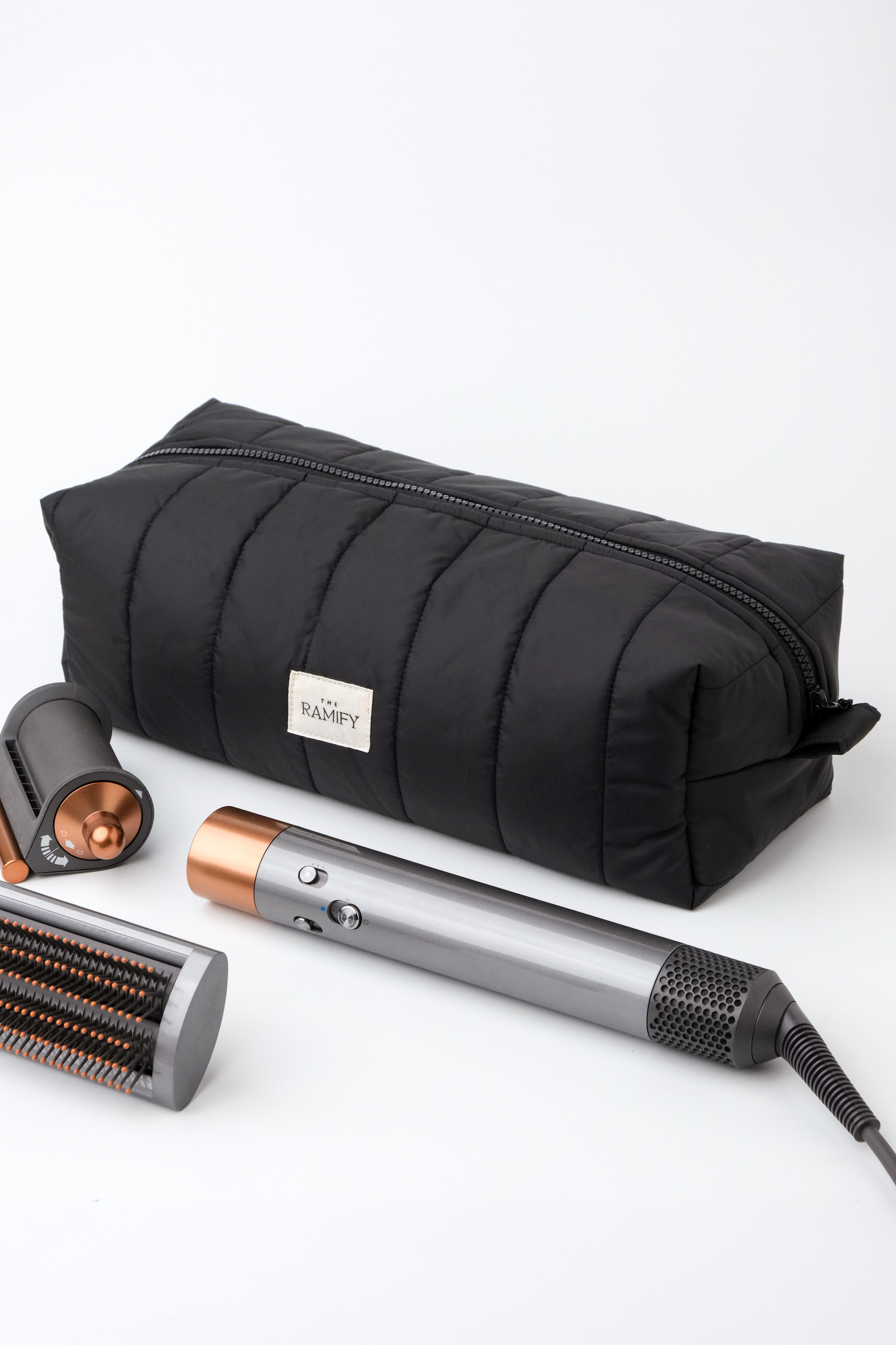 Quilted Hair Styler Travel Bag