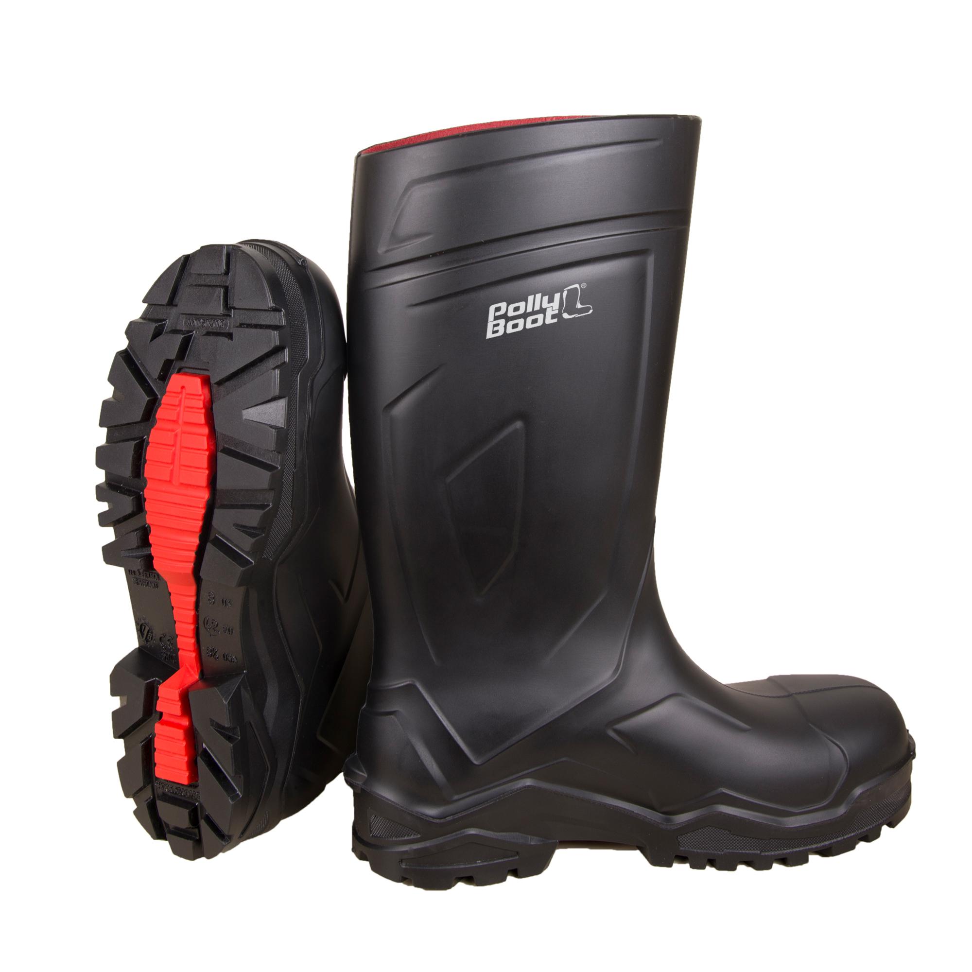 POWER BLACK PU/TPU WORK BOOTS