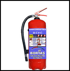 6 KG HCFC GAS FIRE EXTINGUISHER