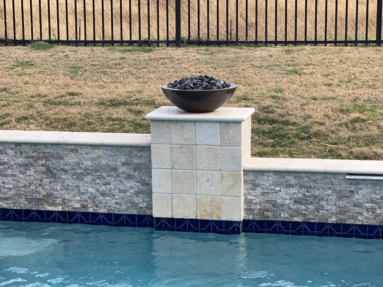 Ivory Light Coping & Columns