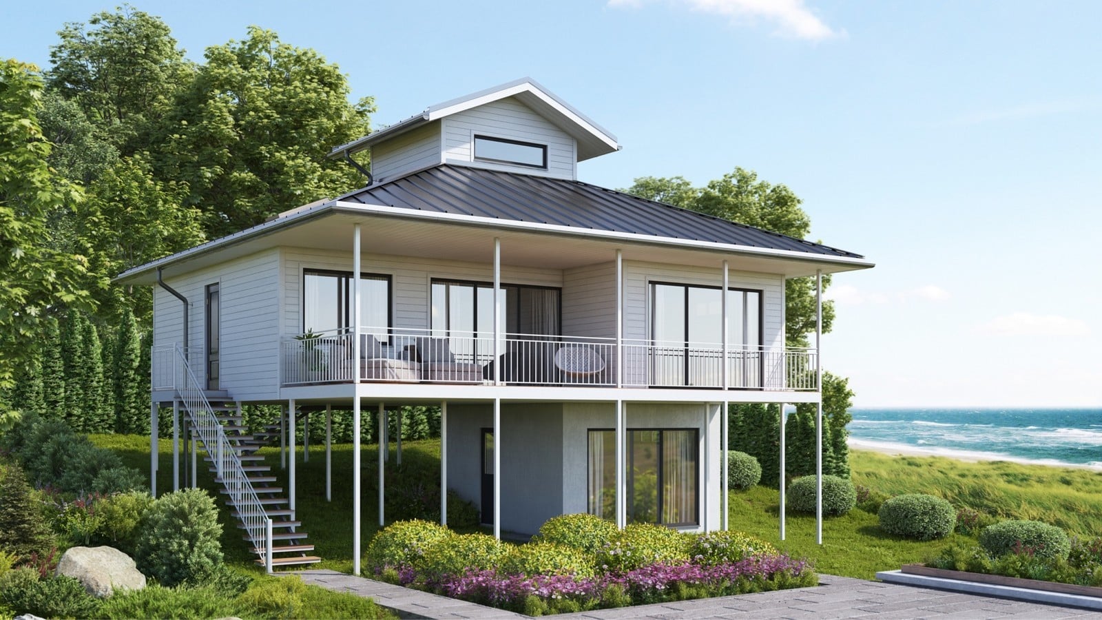 Beach Shack Elevation 2