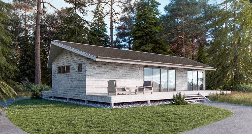 Hunting Lodge Kit Home