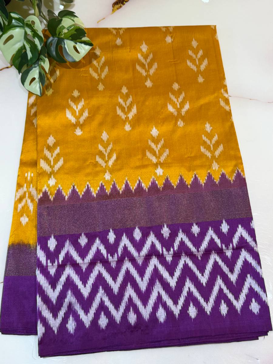 Mustard Purple Waves