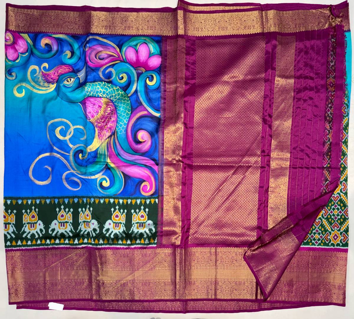 Mayura Rhapsody Kanchi Silk Saree