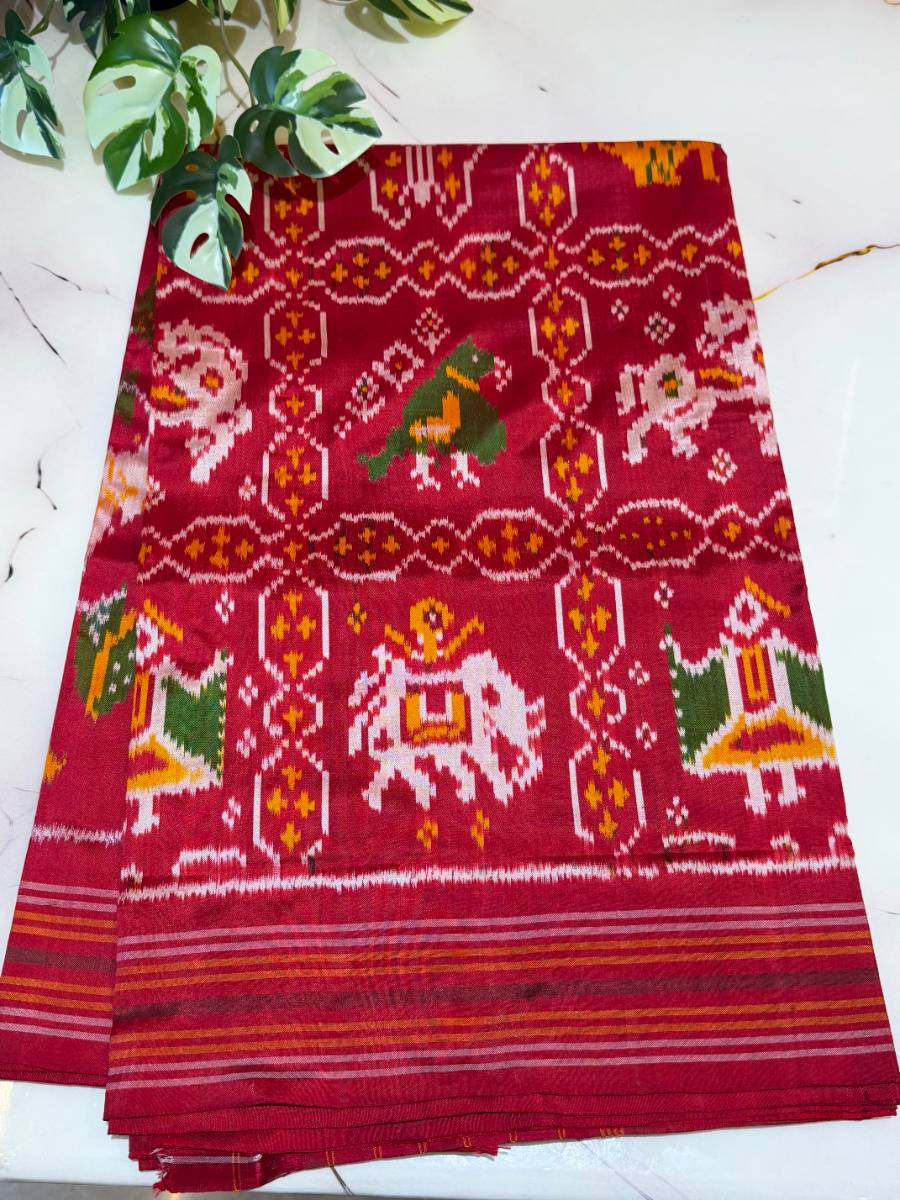 Rakta Gaja Heritage Ikat Patola Madthaasu