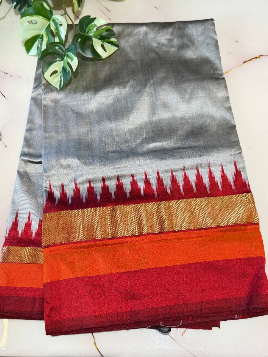 Rajata Ruby Diamond Ikat