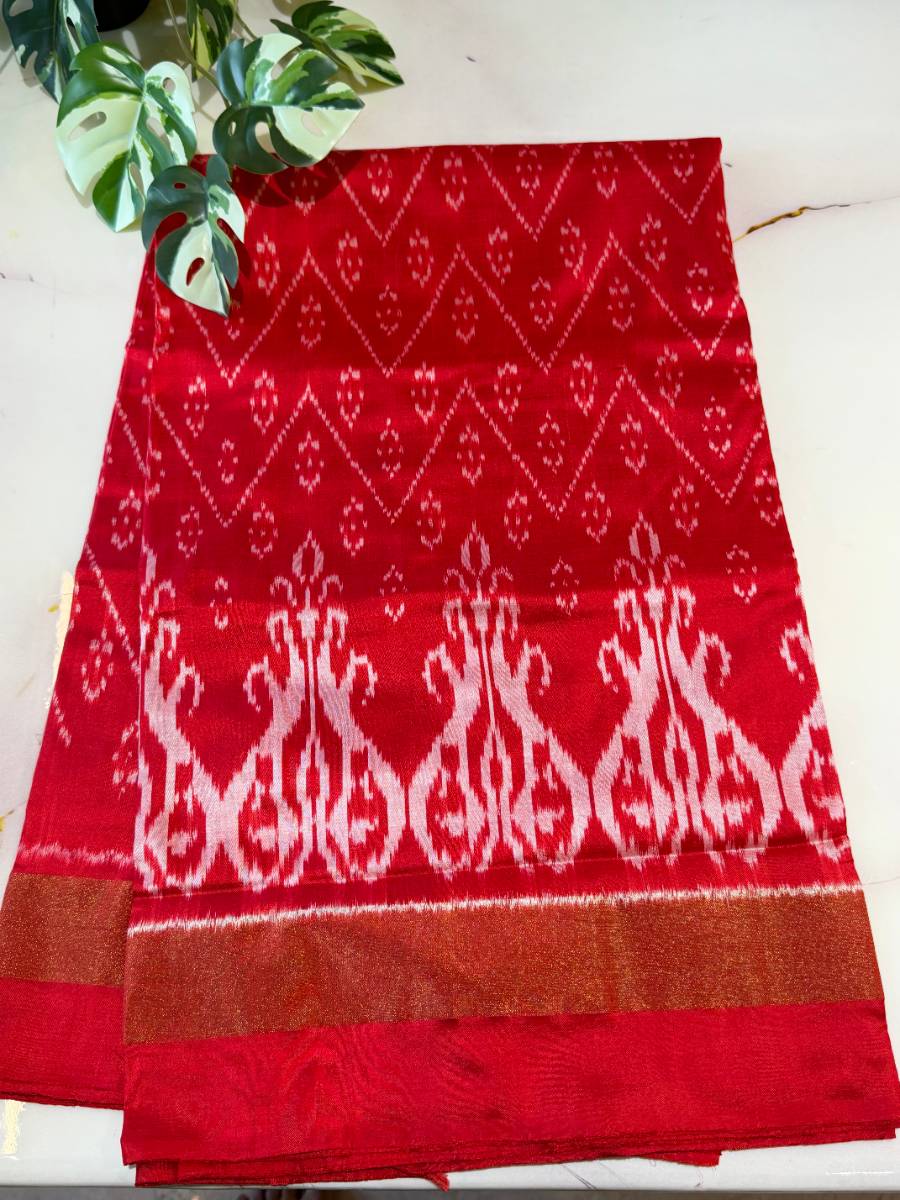 Scarlet Shikhar Ikat
